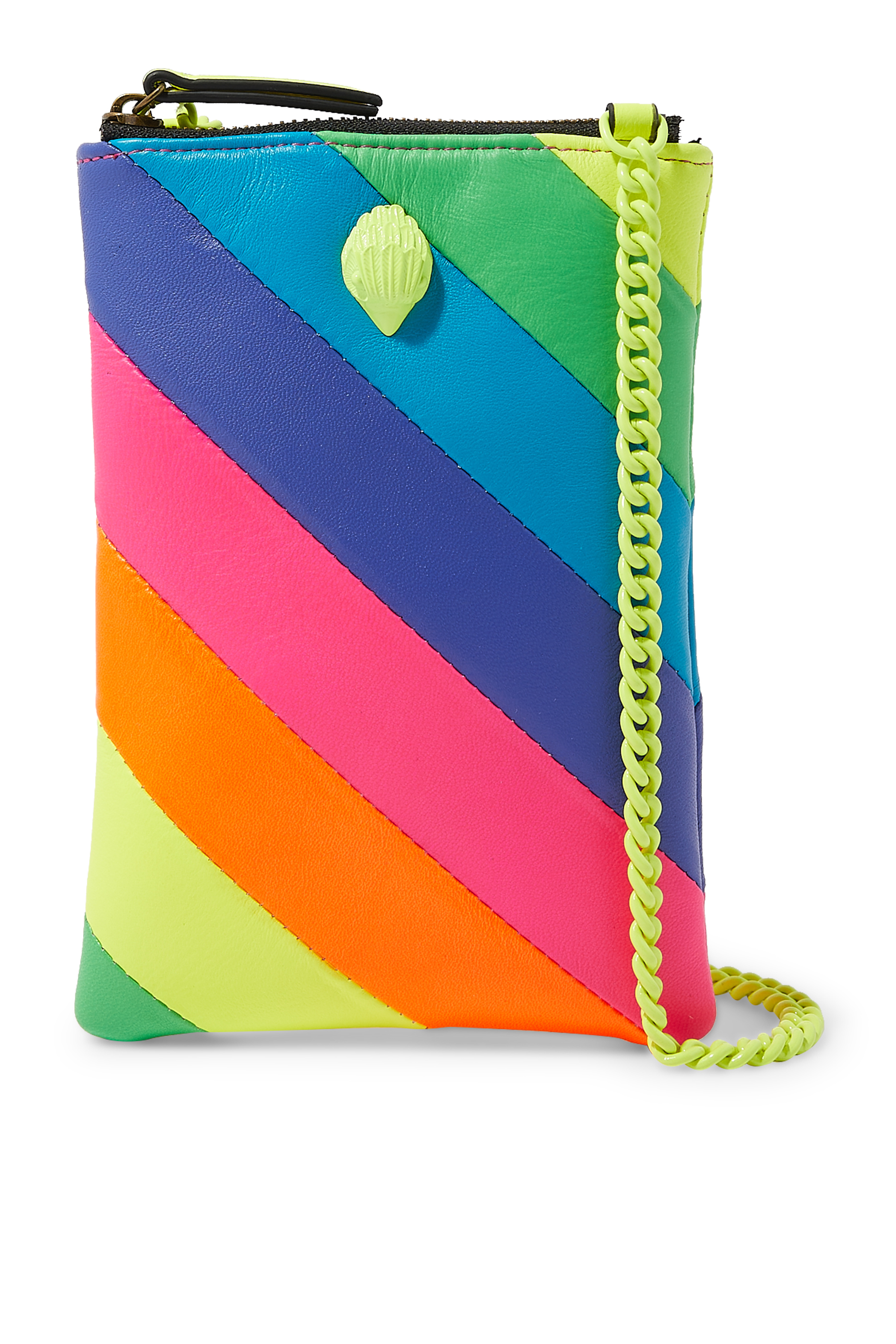 Buy Kurt Geiger Kensington Neon Phone Pouch for Womens